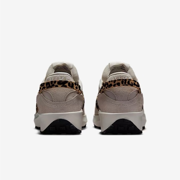 Nike Waffle Debut Sneakers - Leopard Swoosh - Picture 9 of 11